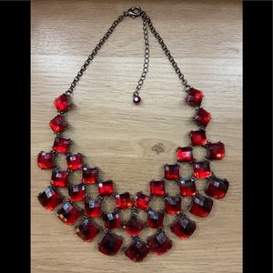 H&M Ruby Red Neclace